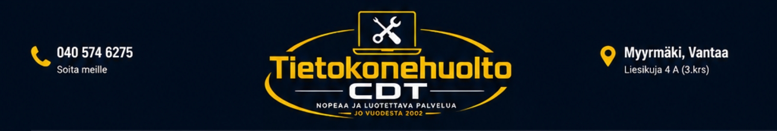 Tietokonehuolto CDT