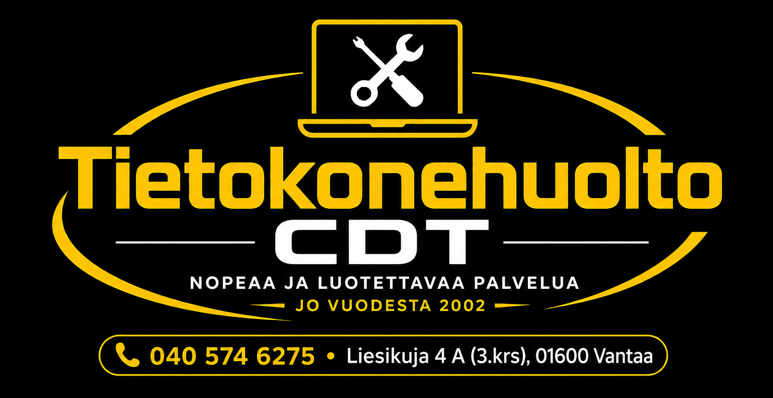 Tietokonehuolto CDT